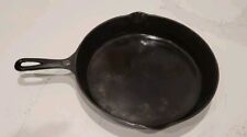 Restored VTG Vollrath Ware Cast Iron Skillet #9 Heat Ring Sits Flat Thin & Light picture