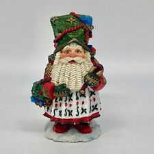 Vintage Crinkle Claus Russian Santa 657228 No Box 1994 Christmas Figurine picture