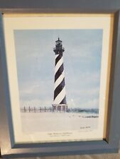 Original Print by Anne Smith Cape Hatteras Lighthouse North Carolina 653/2000 picture