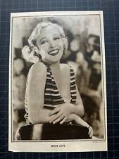 Vintage 1934 Bessie Love Portrait picture