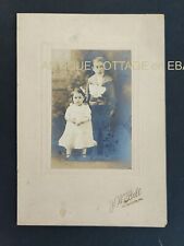 1903 antique PHOTOGRAPH west chester pa DUTTON children T. Dillwyn and Edna picture