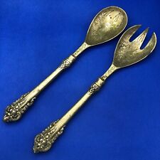 Vintage Pair Spoon Fork Europe Kitchen Flatware Ornament picture