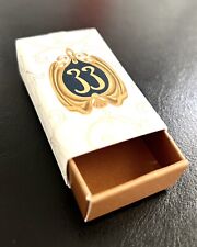 Disneyland Club 33 Empty Matchbook Shaped Box For After Dinner Mints RARE picture