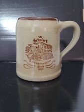 Vintage Win Schuler's Distinctive Dining Restaurant Stoneware Coffee Mug Stein  picture