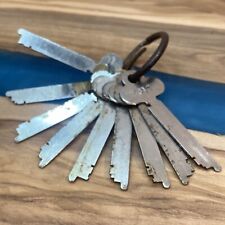 VINTAGE CORBIN CABINET LOCK CO. Lot Of #9 Keys,  Vintage Keys picture