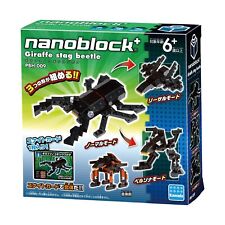nanoblock Plus Giraffa Sawtooth Stag Beetle PBH-009 picture
