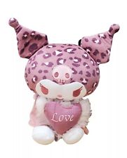 New Sanrio 2022 Leopard Kuromi Furry Plush Rabbit My Melody Exclusive NWT  picture
