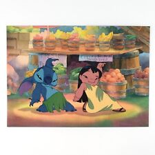 Lilo Stitch Hula Dance Postcard 4x6 Walt Disney Animation Movie Dancing D1821 picture
