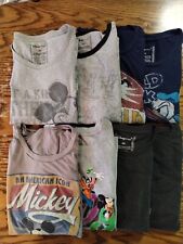 LOT OF EIGHT GENTLY USED VINTAGE DISNEY SHIRTS ALL 4XL VERY NICE picture