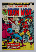 1973 Invincible Iron Man 61 by Marvel Comics 8/73, 1st Series, 20¢ Ironman cover picture