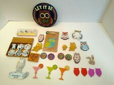Mixed Lot of 34 Fridge Magnets  picture