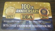 2017 NYPD DEA Detectives' Endowment Association 100th Anniversary Card picture