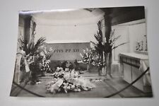 Postcard RPPC PIUS pp. XII Tomb Papal in old St. Peter's Basilica Italy Unposted picture