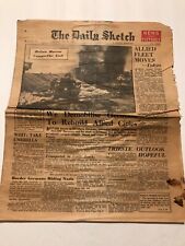 The Daily Sketch  May 19, 1945 WW II, England picture