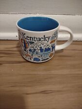 Starbucks Kentucky Coffee Mug White Blue 14 Oz Ceramic 2018 Been There Series picture