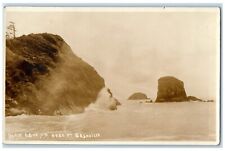 c1910's Blow Cave Near Granville Oakridge Oregon OR RPPC Photo Antique Postcard picture