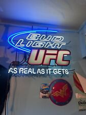 bud light neon light sign UFC Limited addition glass tube picture