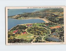 Postcard US Veterans' Home & Grounds from the Air Bay Pines St. Petersburg FL picture