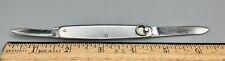 Vintage Rare Schrade 2 Blade Twist Ring Cut Co Walden NY USA Pocketknife picture