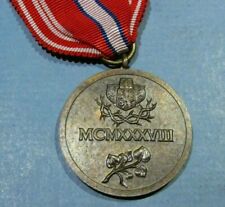 WWII CZECHOSLOVAKIA 1938 Munich Pact War Cross MILITARY MEDAL ORDER WORLD Legion picture