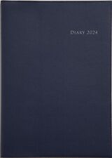 Takahashi Shoten Notebook 2024 B5 Weekly Desk Diary Casual No.439 blue-black picture