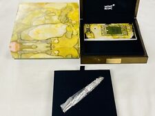 Mont Blanc Limited Edition Andrew Carnegie 888 Solid White Gold Fountain Pen picture