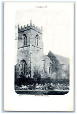 Codsall Staffordshire England Postcard Codsall Church c1905 Unposted Antique picture