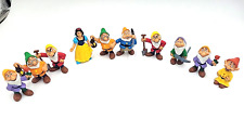 Disney Bully Snow White Seven Dwarfs PVC Figures 2”  1982 VTG REPLACEMENT Pieces picture