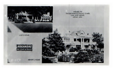 Homes of Radio Stars Lum & Abner Mena, AR Arkansas Advertising Vintage Postcard picture