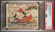 1935 Mickey Mouse Gum Card  #38 Type II 