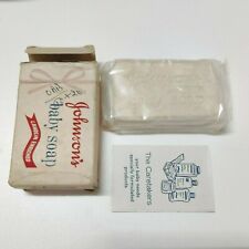 Vintage Lanolin Enriched Johnsons Baby Soap Original Inside Advertising CB198 picture