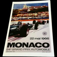 Monaco Grand Prix 1966  Poster 11 x 17 picture