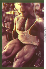Muscular Male Professional Bodybuilder Retro 35mm Color Positive Slide [EXC] 02 picture