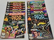 Star Trek Lot of (11) comics #1-11 Marvel 1980 Bronze Age picture