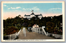 Postcard Approaching Hotel Ausable Chasm New York from the South Pub Caldwell picture
