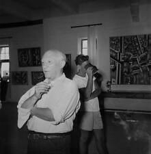 Fernand Leger Exhibtion at Grimaldi Museum OLD PHOTO picture