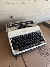1968 Olympia SM-9 Portable Typewriter Serial Number 3612089 No Case Works Read picture