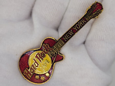 Vintage HARD ROCK Cafe NEW YORK CITY Guitar Pin Brooch by Gift Creations picture