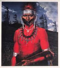 1989 Press Photo NORTH AMERICAN INDIAN CULTURE Exhibit Native American art kg picture