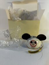 LENOX My Own Mickey Mouse Ears Disney Christmas Ornament Marked With Name CARL picture