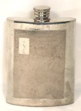 A R Wentworth Sheffield England 6 oz Pewter Flask picture