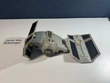 Vintage 1978 Star Wars MPC Darth Vader Tie Fighter Scale Model Partially Built picture