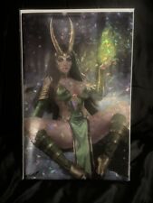 M House Melinda's Comics Loki Shatter Glass Foil/Chrome  LTD Edition picture