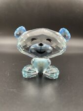 Swarovski Crystal Figurines Bo Bear - Ice Blue Smile Display picture
