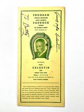 Papa Oscar Celestin Super Rare Autograph Jazz Pioneer picture