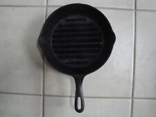 Vintage Made In Columbia Preowned Cast Iron Double Spout Skillet Pan  picture