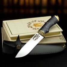 💙💛🔱 Ukrainian Patriotic National Handmade Knife Trident / Cossack + Sheath picture