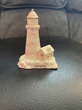 Lenox February Lighthouse  2 1/2 inches picture