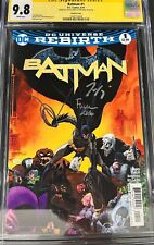 CGC Signature Series 9.8 Batman #1 Signed by David Finch and Tom King picture