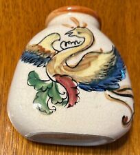 Ho Ho MCM Hand-Painted Phoenix Vase 5